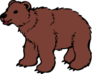 Brown Bear Clip Art At Clker Com   Vector Clip Art Online Royalty    
