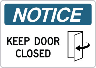Closed Door Sign 0124 Keep Door Closed Symdoorclosed 325px Jpg