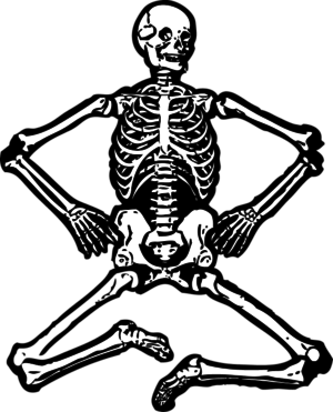 Dancing Skeleton Clip Art Vector