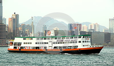 Hong Kong Ferry Boat Editorial Stock Image   Image  26953899