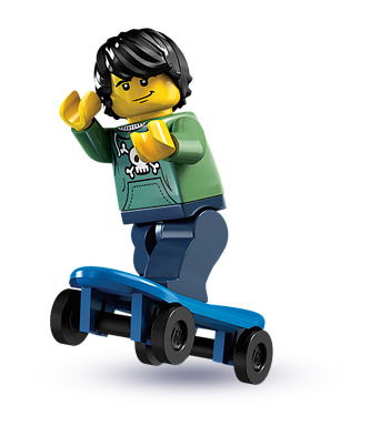 Lego Minifigures Series 1  Skater