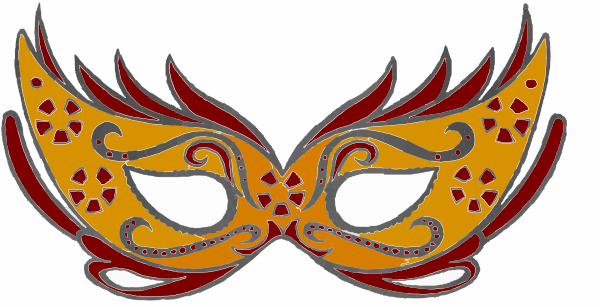 Masquerade Mask Clip Art At Clker Com   Vector Clip Art Online