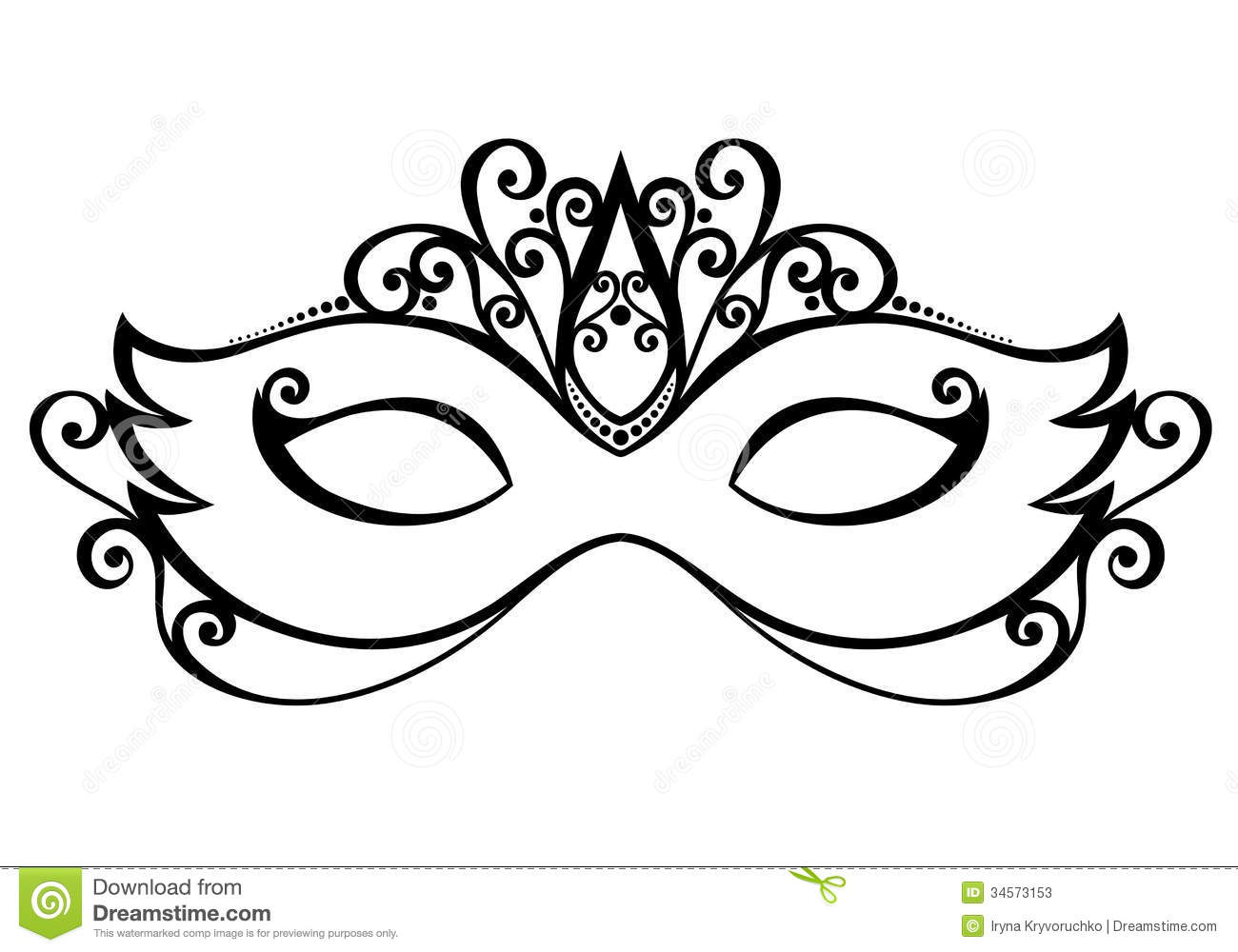 Masquerade Mask Stock Photos   Image  34573153