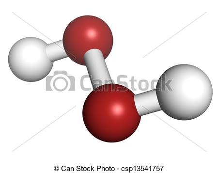 Molecule Chemical Structure  Hooh Is An Example Of A Reactive Oxygen