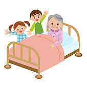My Family Came To Visit Us   Royalty Free Clip Art