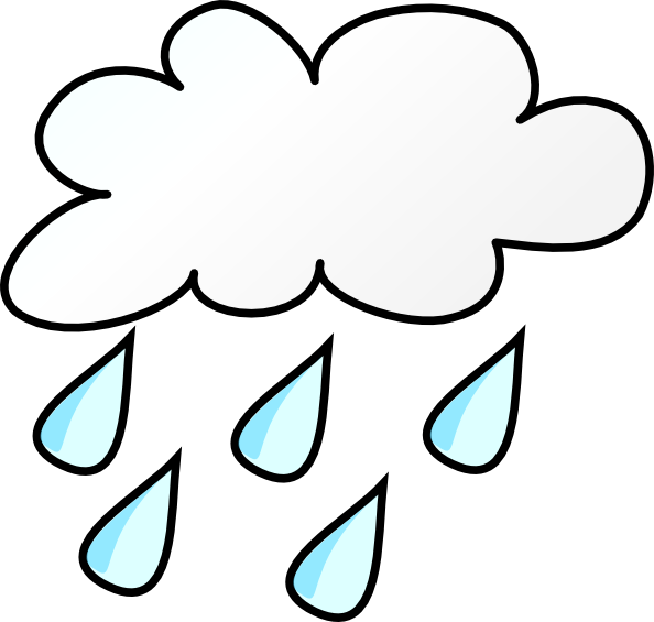 Rainy Weather Clip Art At Clker Com   Vector Clip Art Online Royalty