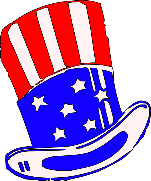 Uncle Sams Hat Clothing Clip Art At Clker Com   Vector Clip Art Online