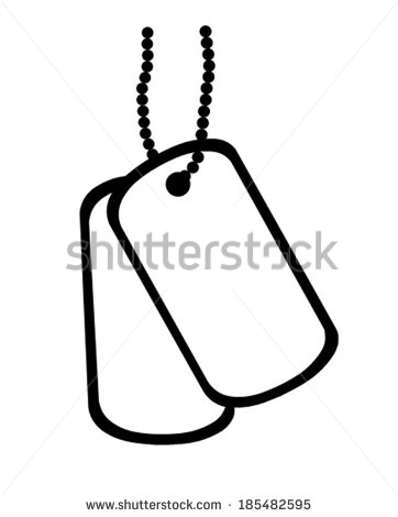 Vector Military Dog Tags Military Identification Tags 185482595 Jpg