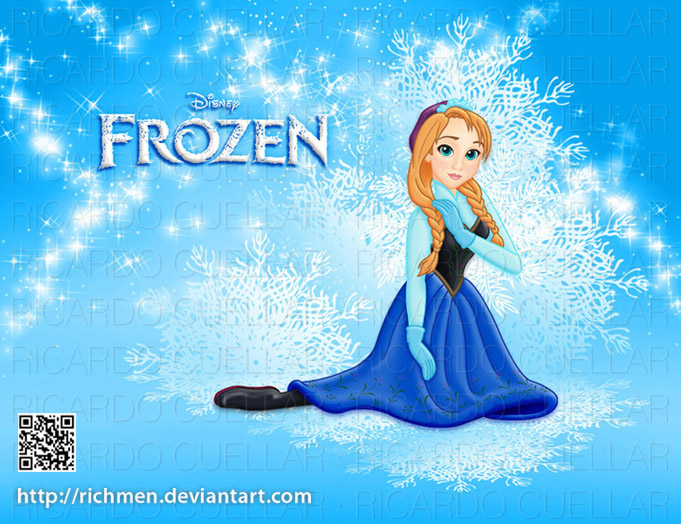 Anna  Frozen    Frozen Fan Art  33451949    Fanpop
