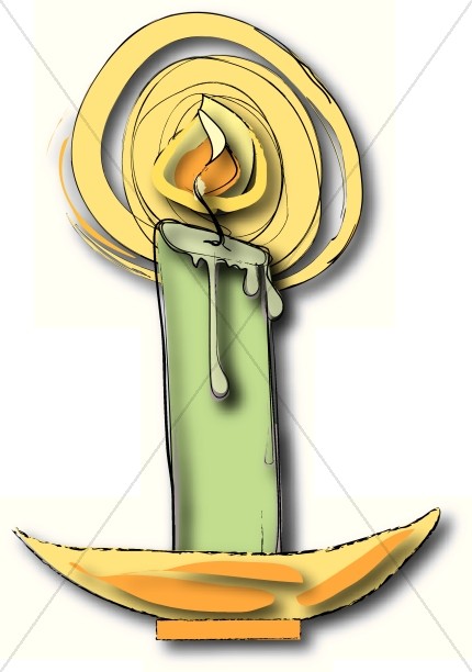 Church Candle Clipart Candle Images   Sharefaith