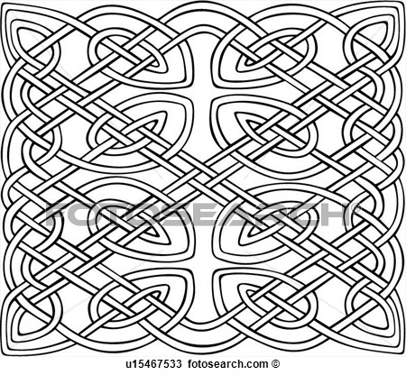 Clipart    Abstract Celtic Knot Ornament Square   Fotosearch    