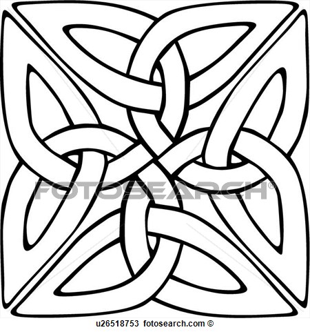 Clipart    Abstract Celtic Knot Ornaments Square   Fotosearch    