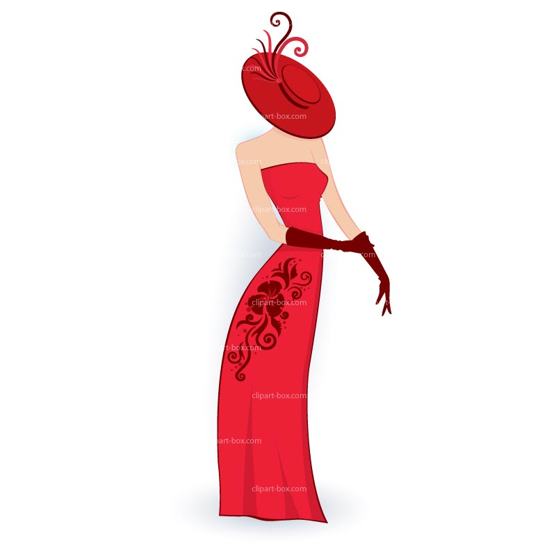 Clipart Classy Lady   Royalty Free Vector Design