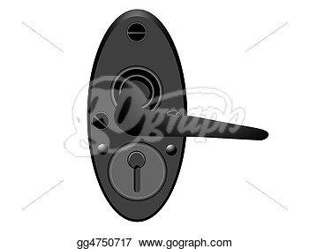 Drawing   Door Handle   Clipart Drawing Gg4750717   Gograph