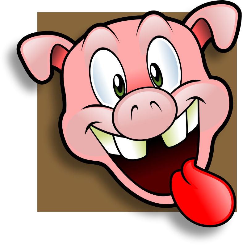 Free Wacky Pig Face Avatar Pig Head Pig Head Face