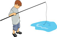 Man Fishing Hits 556 Size 75 Kb Boy Fishing Watering