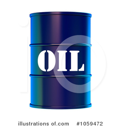 Oil Barrel Clipart  1059472 By Shazamimages   Royalty Free  Rf  Stock    