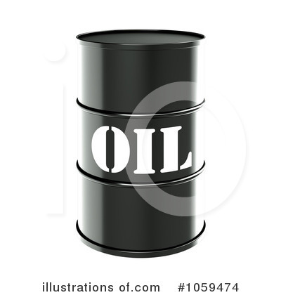 Oil Barrel Clipart  1059474 By Shazamimages   Royalty Free  Rf  Stock    