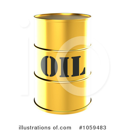 Oil Barrel Clipart  1059483 By Shazamimages   Royalty Free  Rf  Stock    