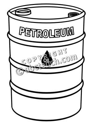 Oil Barrel Clipart Clip Art  Oil Barrel B W