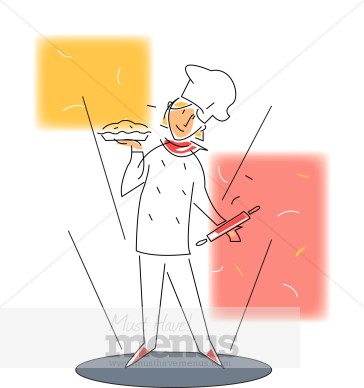 Pastry Chef Clipart