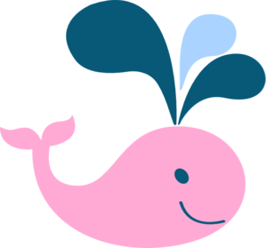 Pink Whale Clip Art At Clker Com   Vector Clip Art Online Royalty
