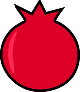 Pomegranate Clip Art At Clker Com   Vector Clip Art Online Royalty