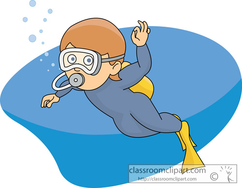 Scuba Diving Clipart   Scuba Diving Cartoon 71303   Classroom Clipart