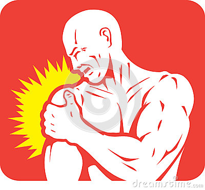 Shoulder Pain Icon Stock Images   Image  34614414