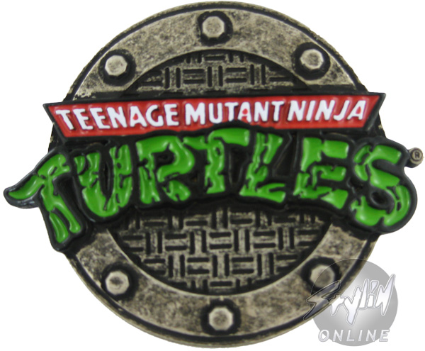 Teenage Mutant Ninja Turtles Manhole Belt Buckle
