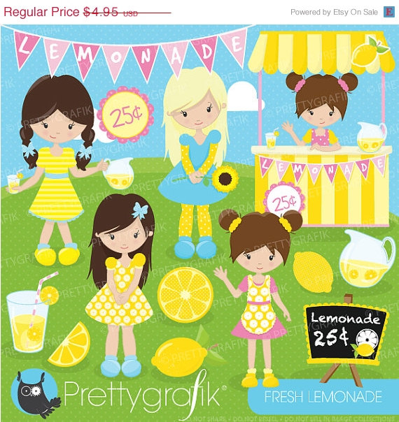 80  Off Sale Lemonade Stand Clipart Commercial Use Vector Graphics    