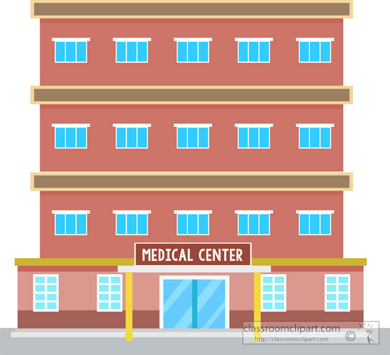 Architecture   Medical Center Building Clipart 045   Classroom Clipart