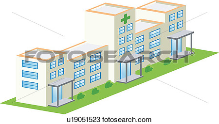 Building Build Architecture Structure Hospital Medical Icon View    
