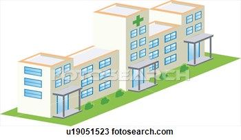 Building Build Architecture Structure Hospital Medical Icon View    