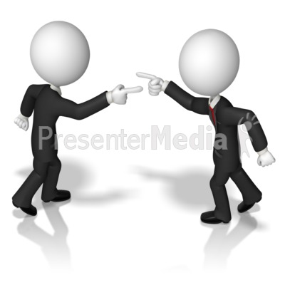 Business Figures Accusing   Presentation Clipart   Great Clipart For