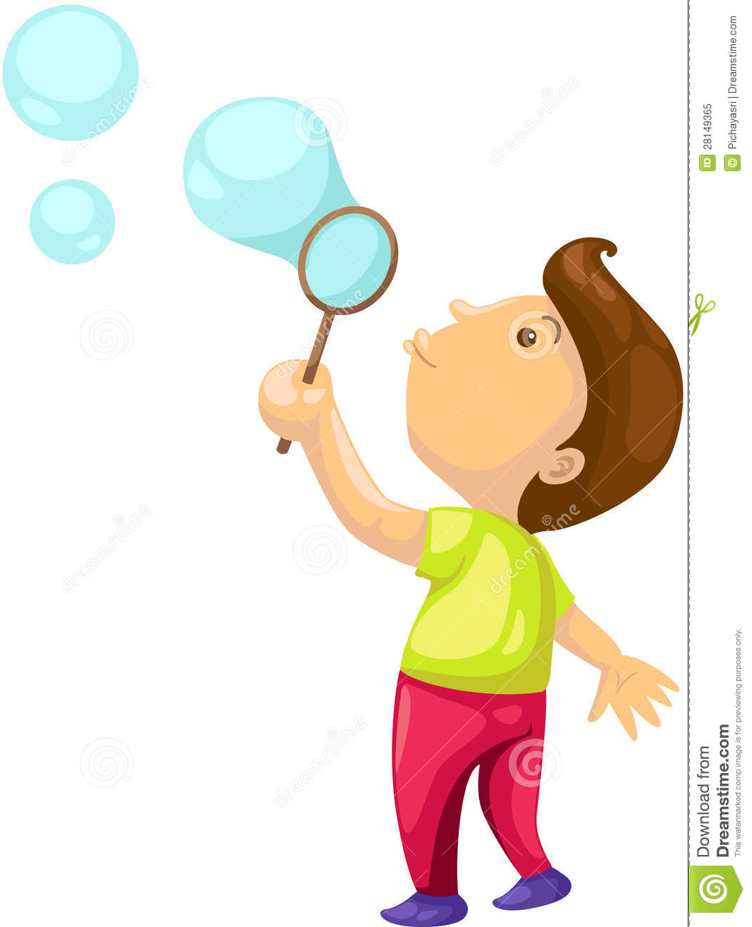 Kids Blowing Bubble Clipart Boy Blowing Bubbles 28149365 Jpg