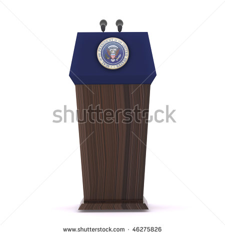 President Podium Clipart The Presidential Podium