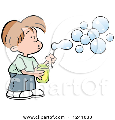 Royalty Free  Rf  Illustrations   Clipart Of Blowing Bubbles  1