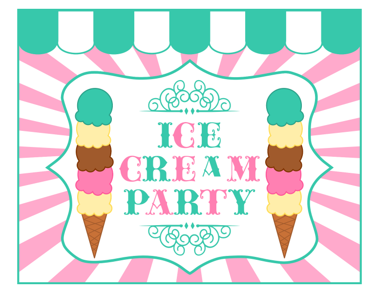 School Ice Cream Party Clip Art Free Ice Cream Party 