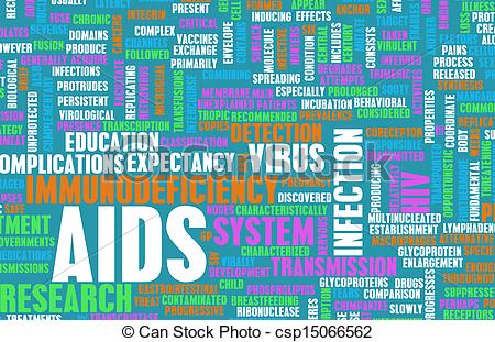 Stock Illustration Of Aids Awareness And Prevention Campaign Concept