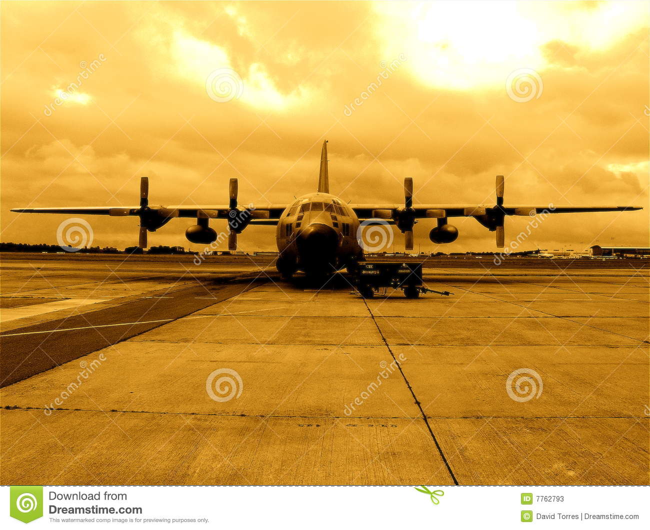 Stock Photos  C 130 Airplane Belgian Army