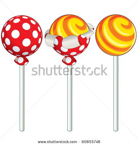 Swirly Lollipops Clipart