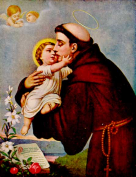 Two Hearts Design   Clipart   Saint Anthony