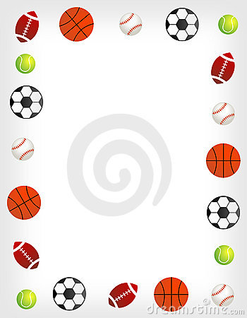 Free Printable Sports Balls Stationary