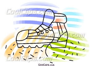 Hiking Boot Clip Art Free Vector For Free Download  About 18654