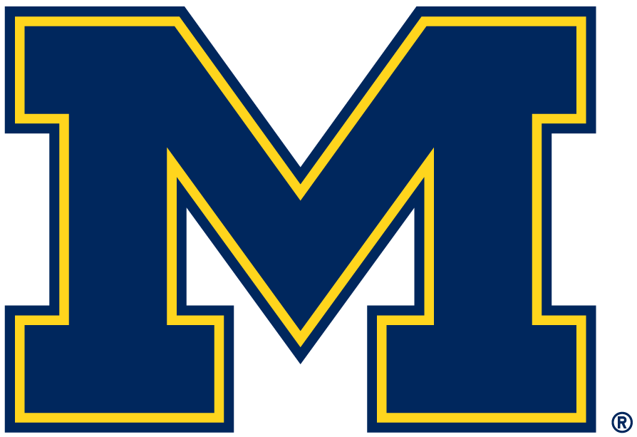 Michigan Wolverines Alternate Logo   Ncaa Division I  I M   Ncaa I M
