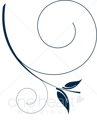 Navy Spiral Clipart   Clipart Color Variations