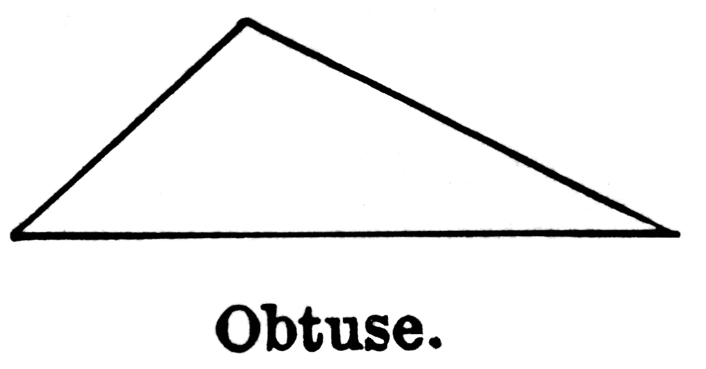 Obtuse Triangle   Clipart Etc