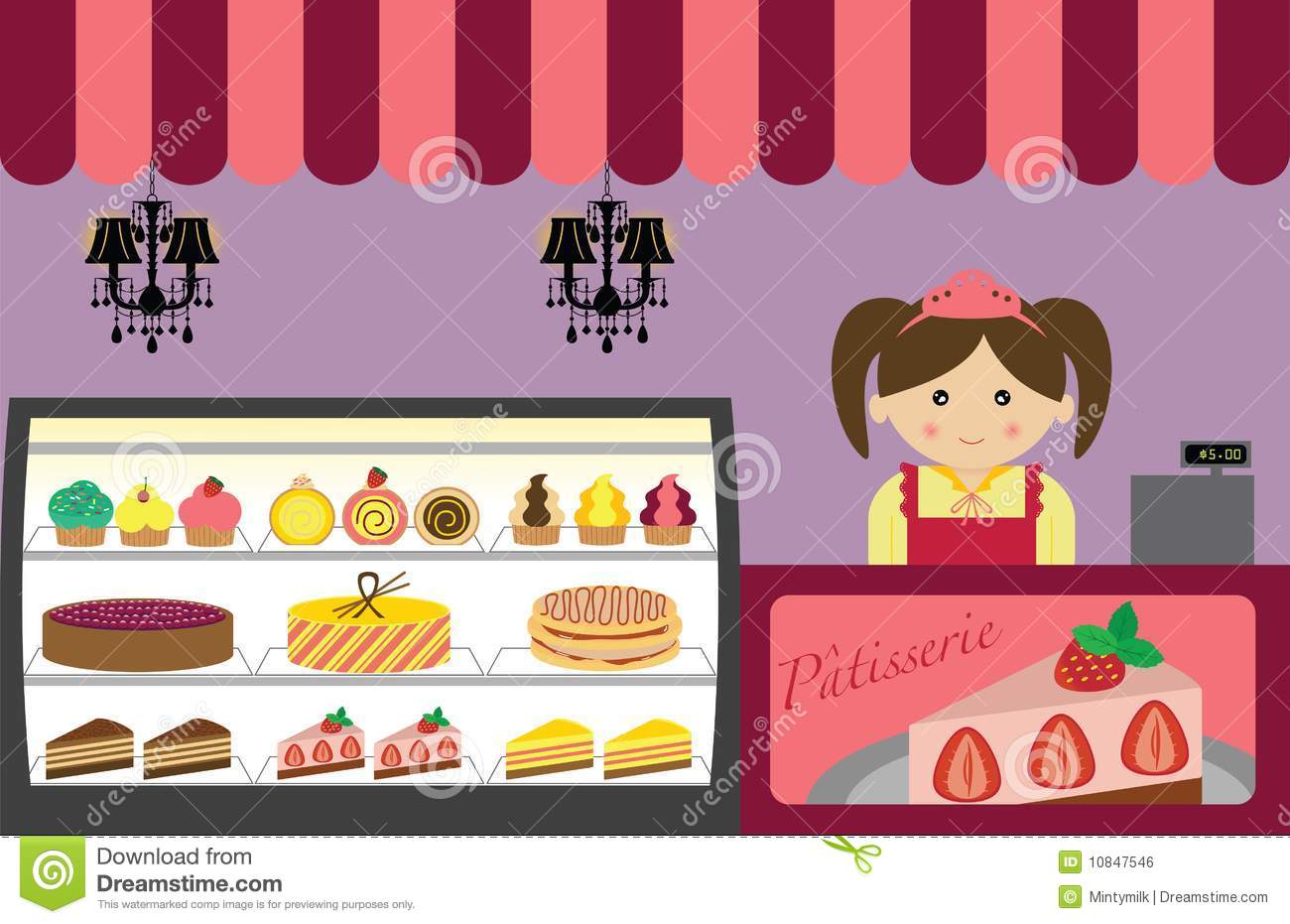 Pastry Shop Royalty Free Stock Image   Image  10847546