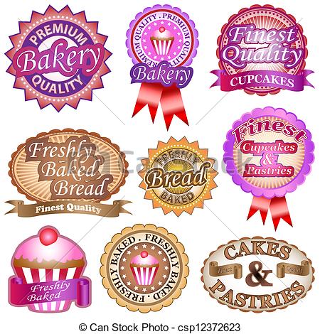 Premium And Finest Quality Bakery Cakes And Pastries Labels And    